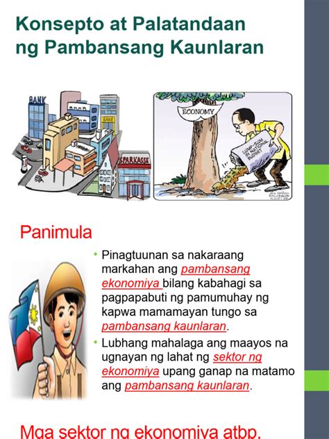 Aralin 20 konsepto at palatandaan ng pambansang kaunlaran.